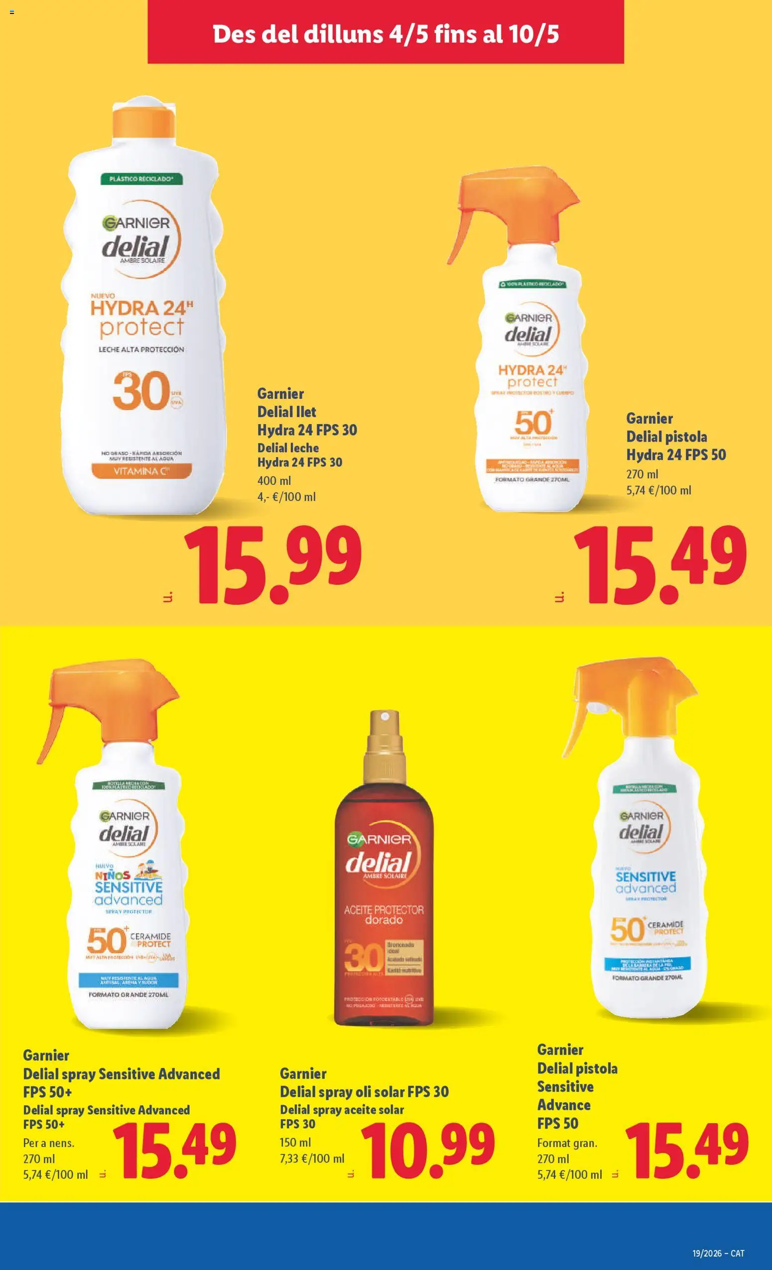 Lidl folleto │ válido desde el 04.05.2026 | Página: 25 | Productos: Leche, Aceite