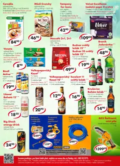 Náhled letáku CBA leták od 15.04.2026 | Strana: 4 | Produkty: Braník, Nůž, Krušovice, Big Shock