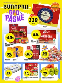 Forhåndsvisning av Bunnpris kundeavis gyldig fra 16.03.2026