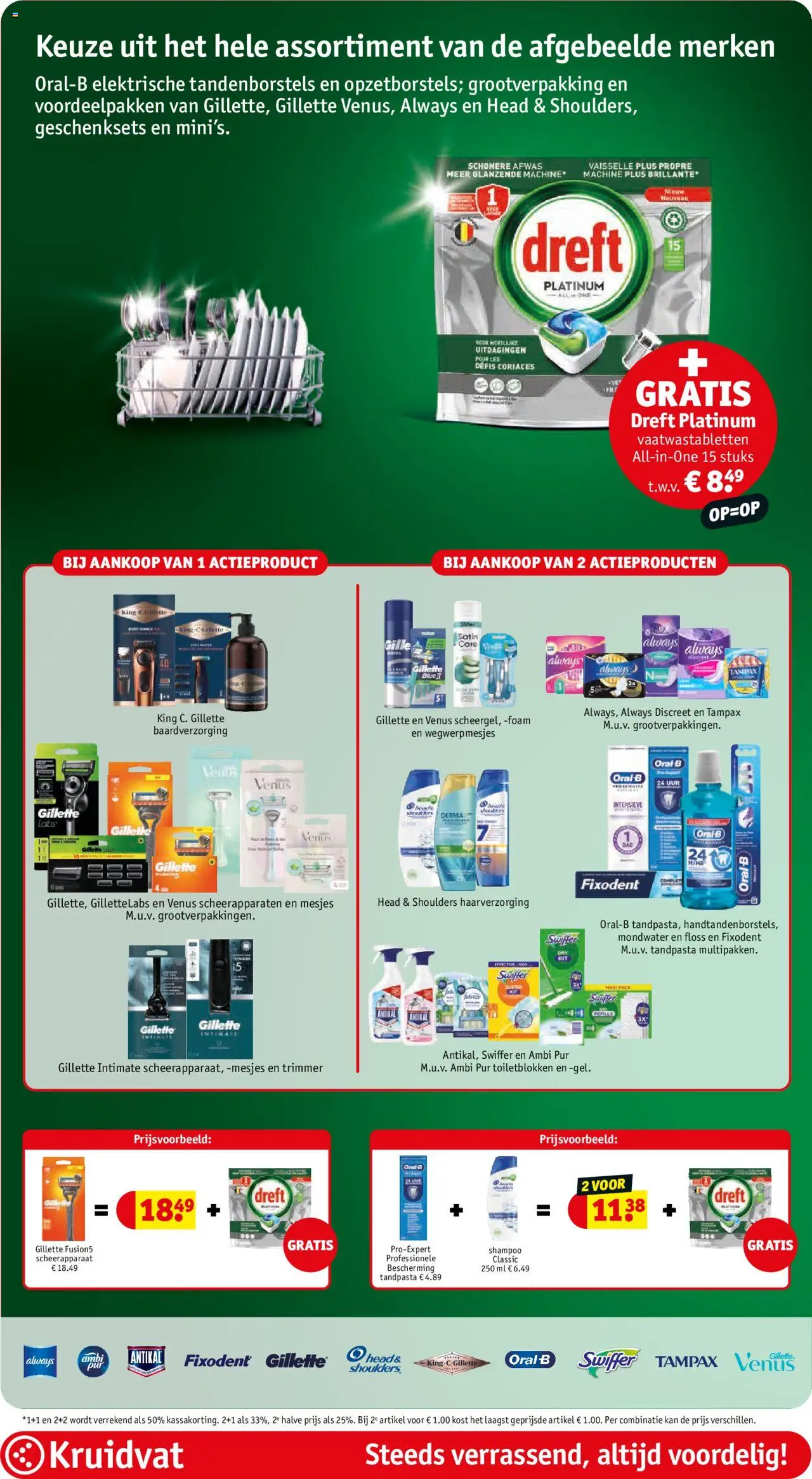 {H1} | Pagina: 5 | Producten: Tandpasta, Trimmer, Scheerapparaat, Toilet