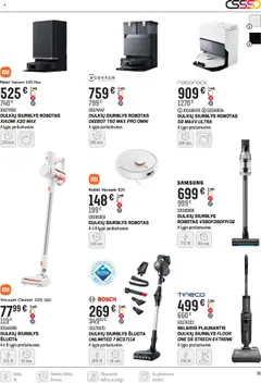 Senukai akcijos nuo 10.09.2025 | Puslapis: 31 | Prekių: Robotas, Dulkių siurblys
