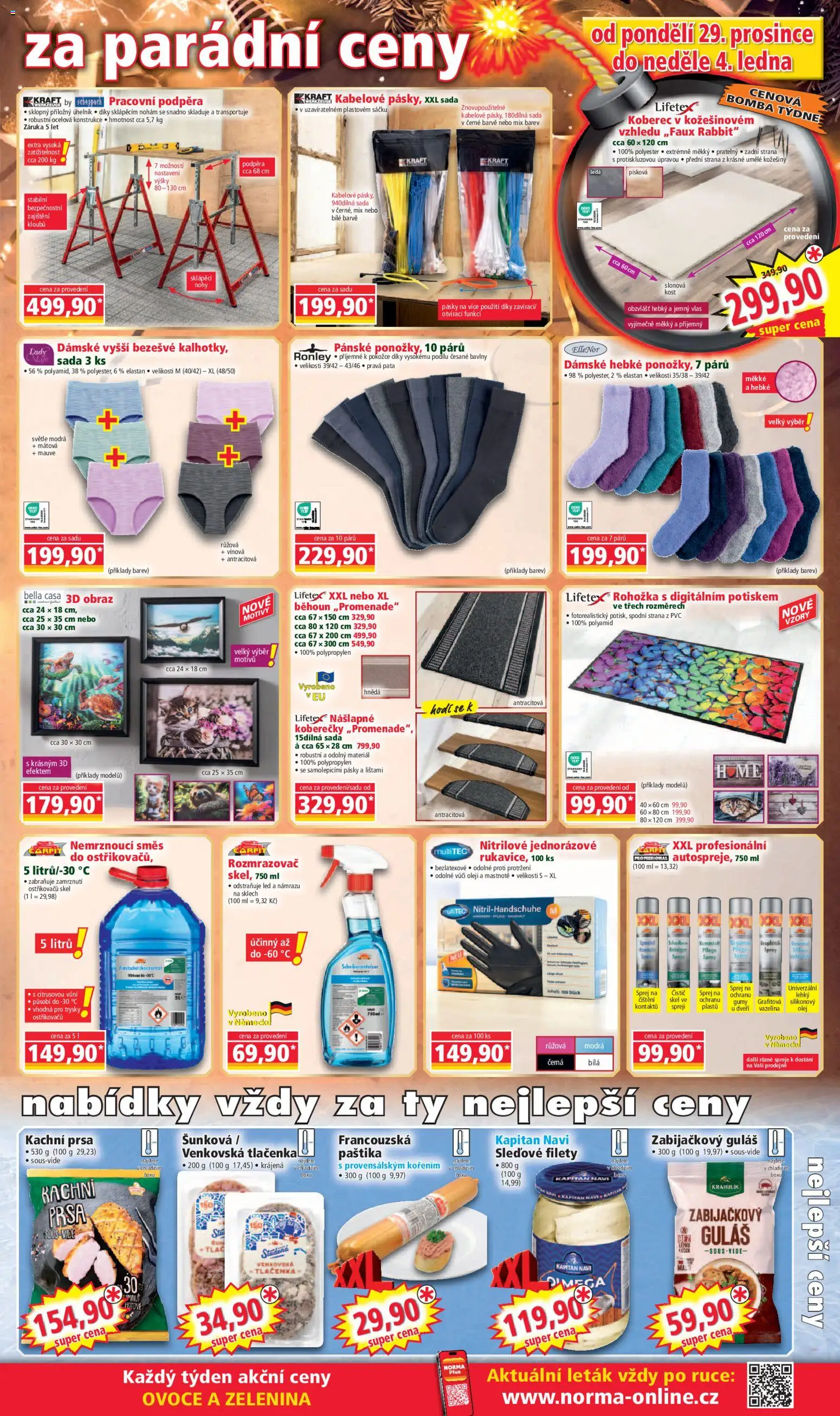 Norma leták od 22.12.2026 | Strana: 11 | Produkty: Ovoce, Zelenina, Rohožka, LED