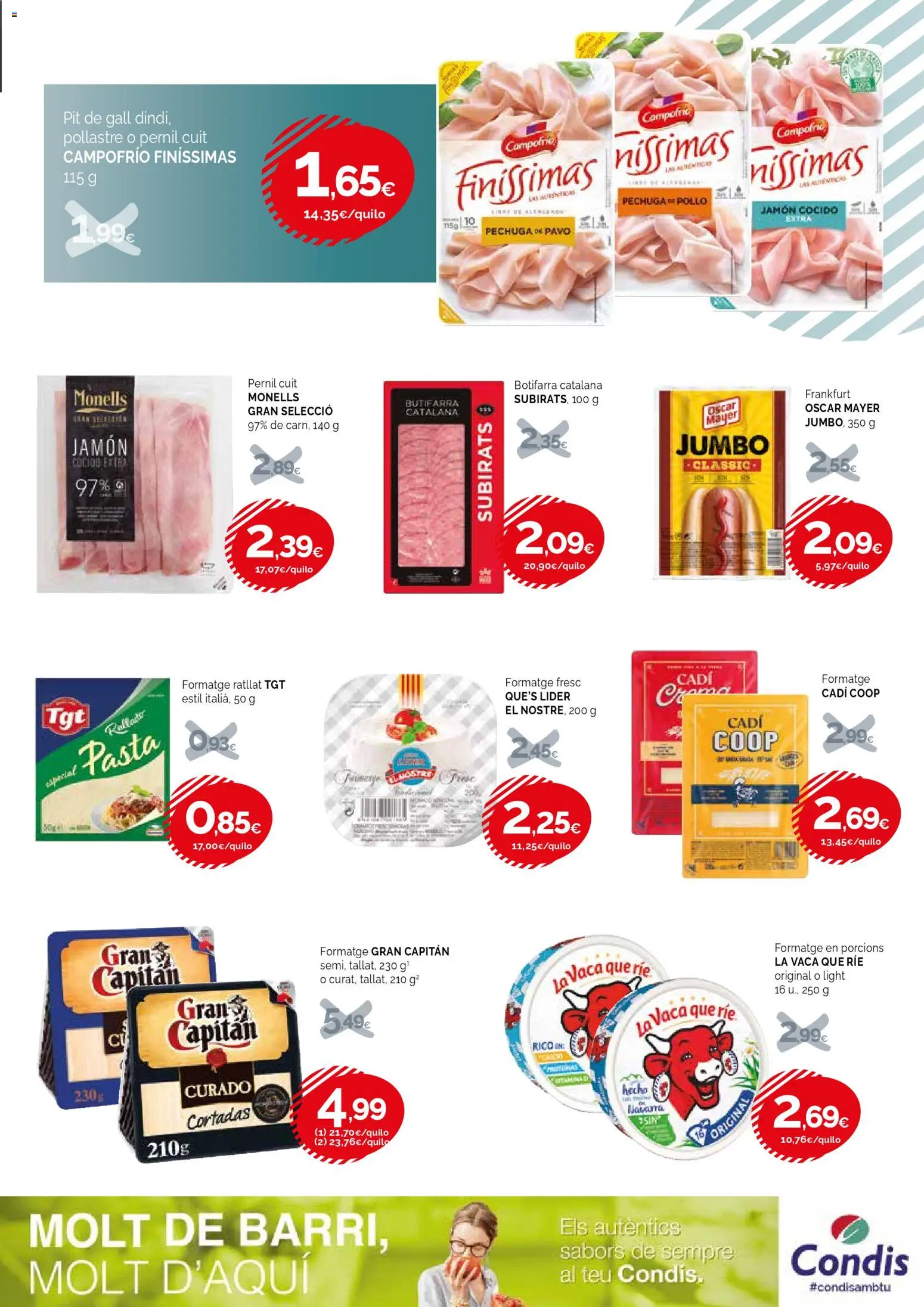 Condis - Black Friday │ válido desde el 19.11.2025 | Página: 3 | Productos: Jamón, Jamón cocido, Pasta