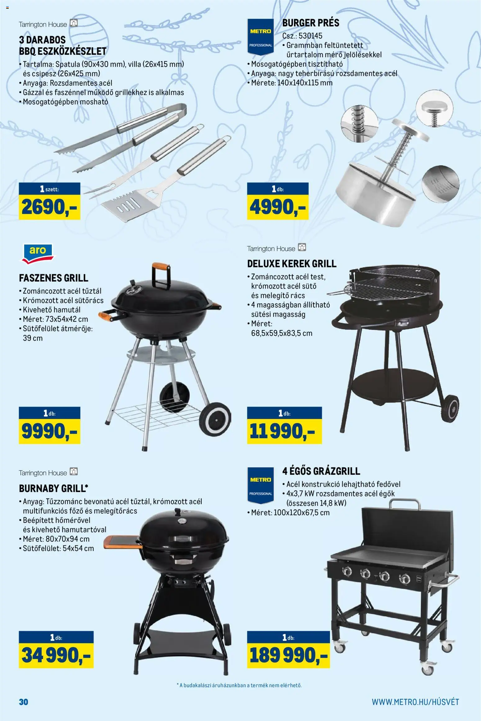 Metro akciós ujság - amely érvényes a következő dátumtól: 01.03.2026 | Oldal: 30