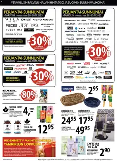 Tuuri-mainoslehti voimassa 25.11.2025 alkaen | Sivu: 11 | Tuotteet: Kissanhiekka, Vaatteet, Alusvaatteet