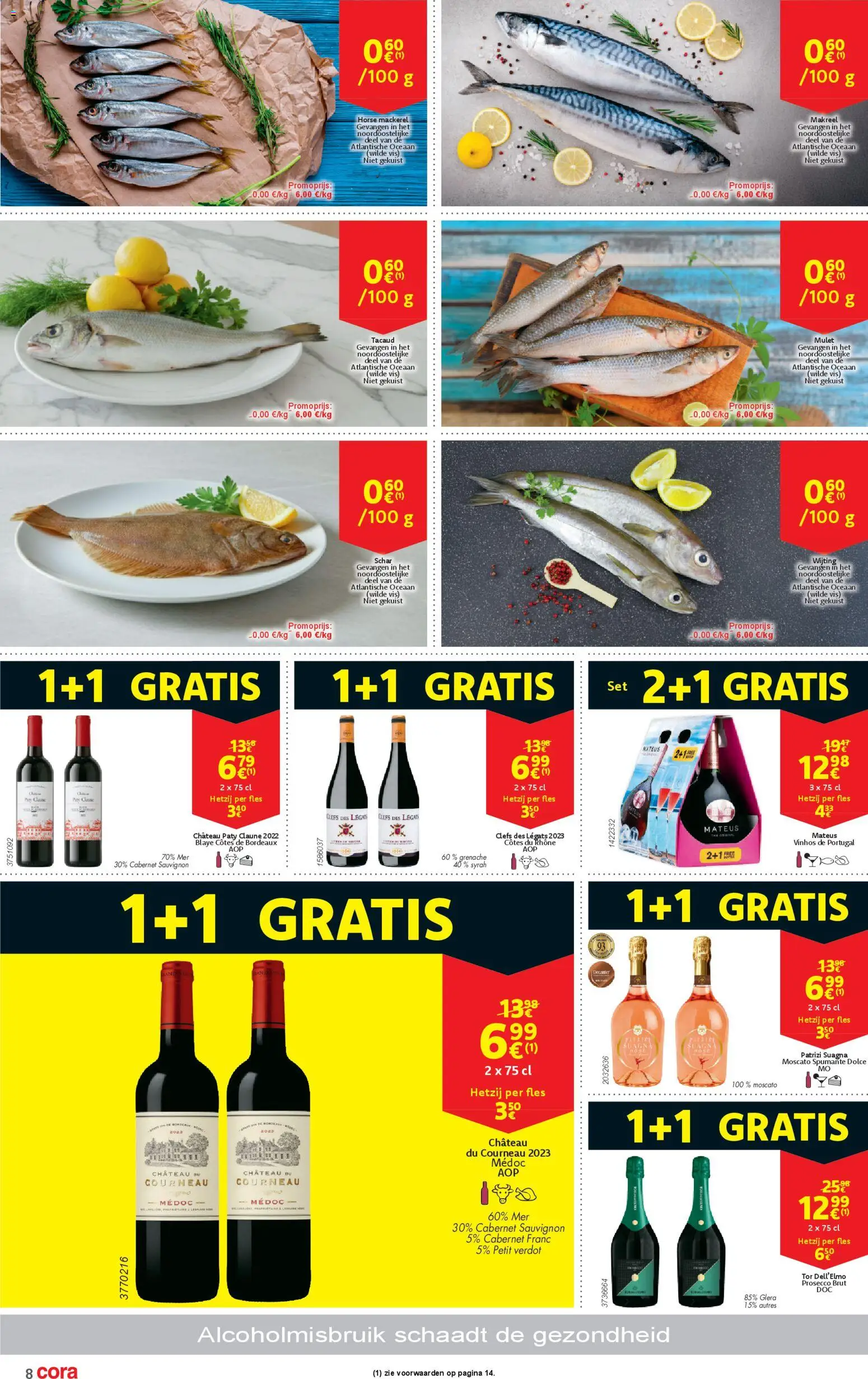 {H1} | Pagina: 8 | Producten: Fles, Vis