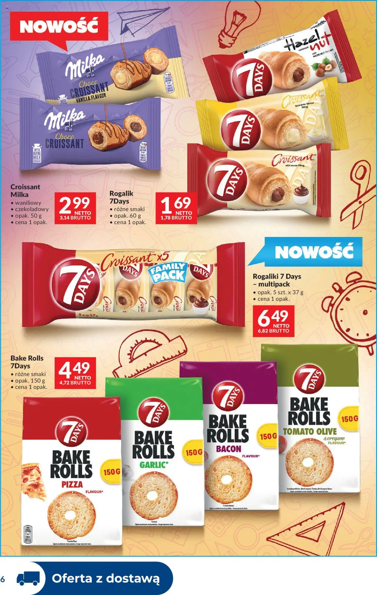 Makro Gazetka - Dystrybucja do sklepów od 19.08.2025 | Strona: 6 | Produkty: Oregano, Milka, Pizza