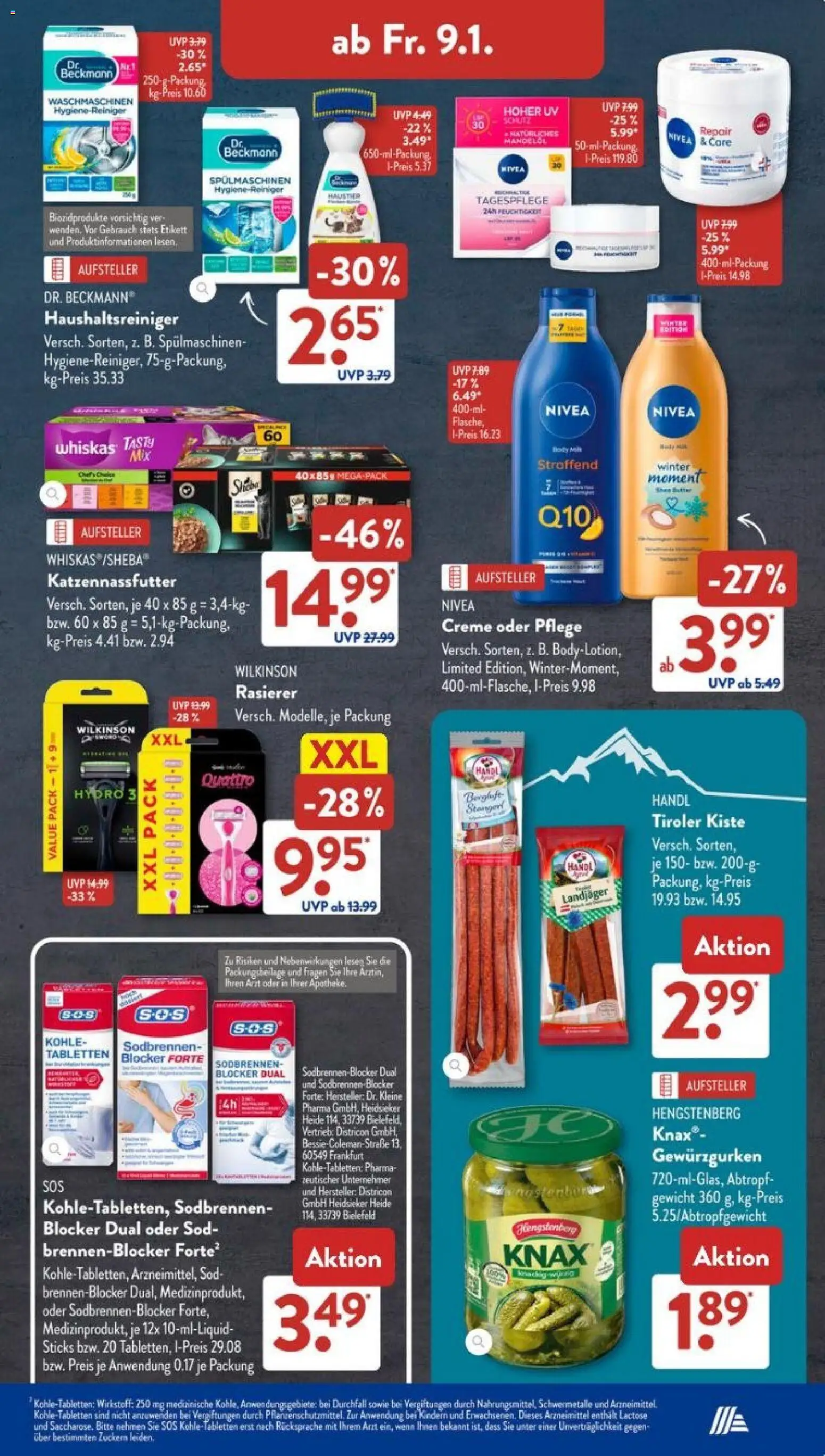 Aldi Süd Prospekt 	 – gültig ab 05.01.2026 | Seite: 27 | Produkte: Gewicht, Rasierer, Zucker, Whiskas