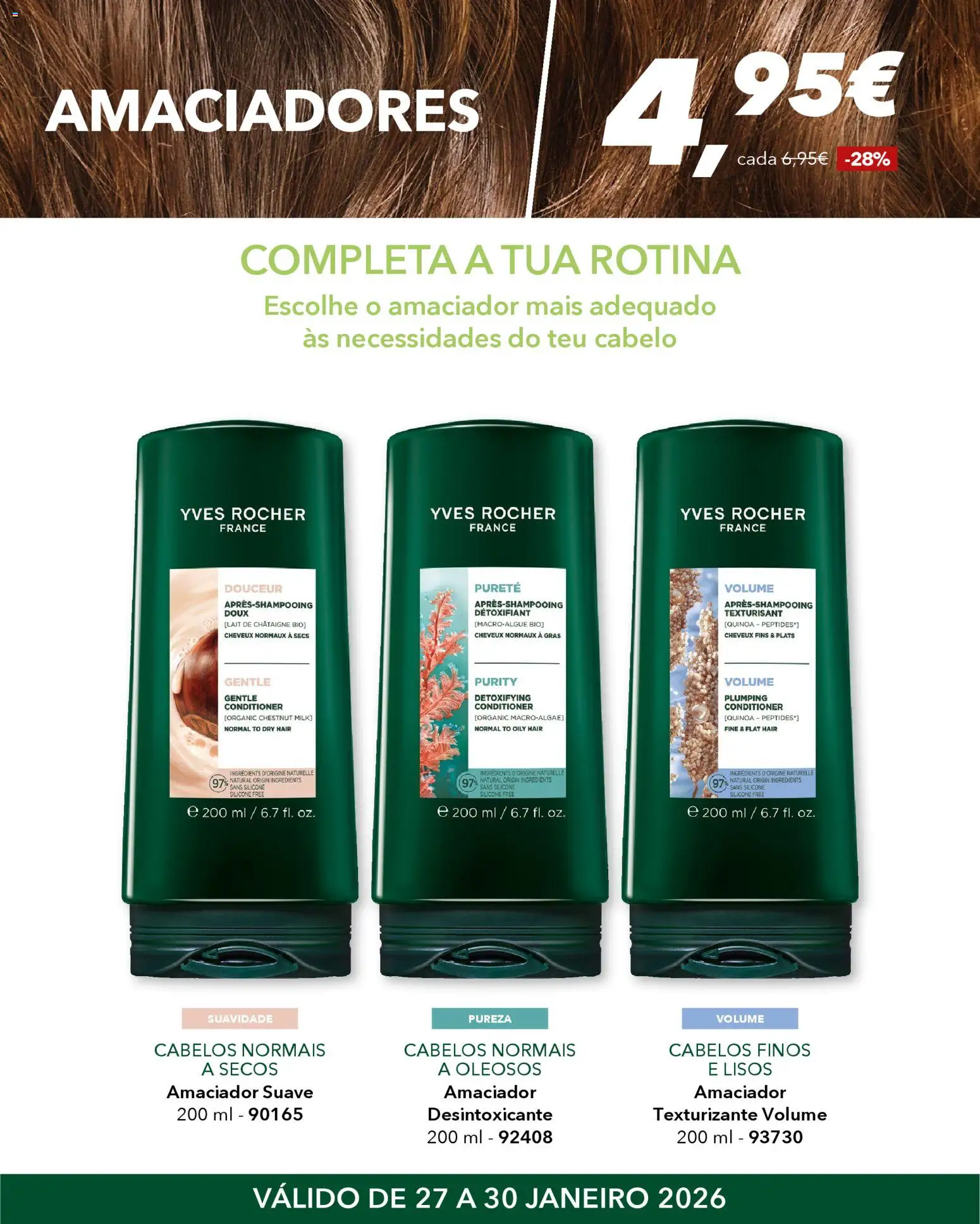 Yves Rocher - Cabelos felizes │ válido de 27.01.2026 | Página: 7 | Produtos: Quinoa