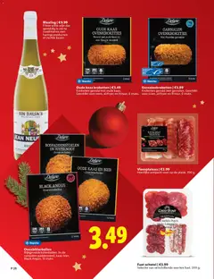 Oude kaas kroketten, Kroketten gevuld met oude kaas. Geschikt voor oven, airfryer en frituur. 6 stuks. - Voorbeeld van een folder van Lidl, geldig van 26.11.2025 | Pagina: 28