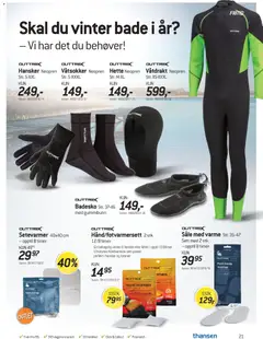 Forhåndsvisning av THANSEN - Kundeavis gyldig fra 30.01.2026 | Side: 21 | Produkter: Hansker