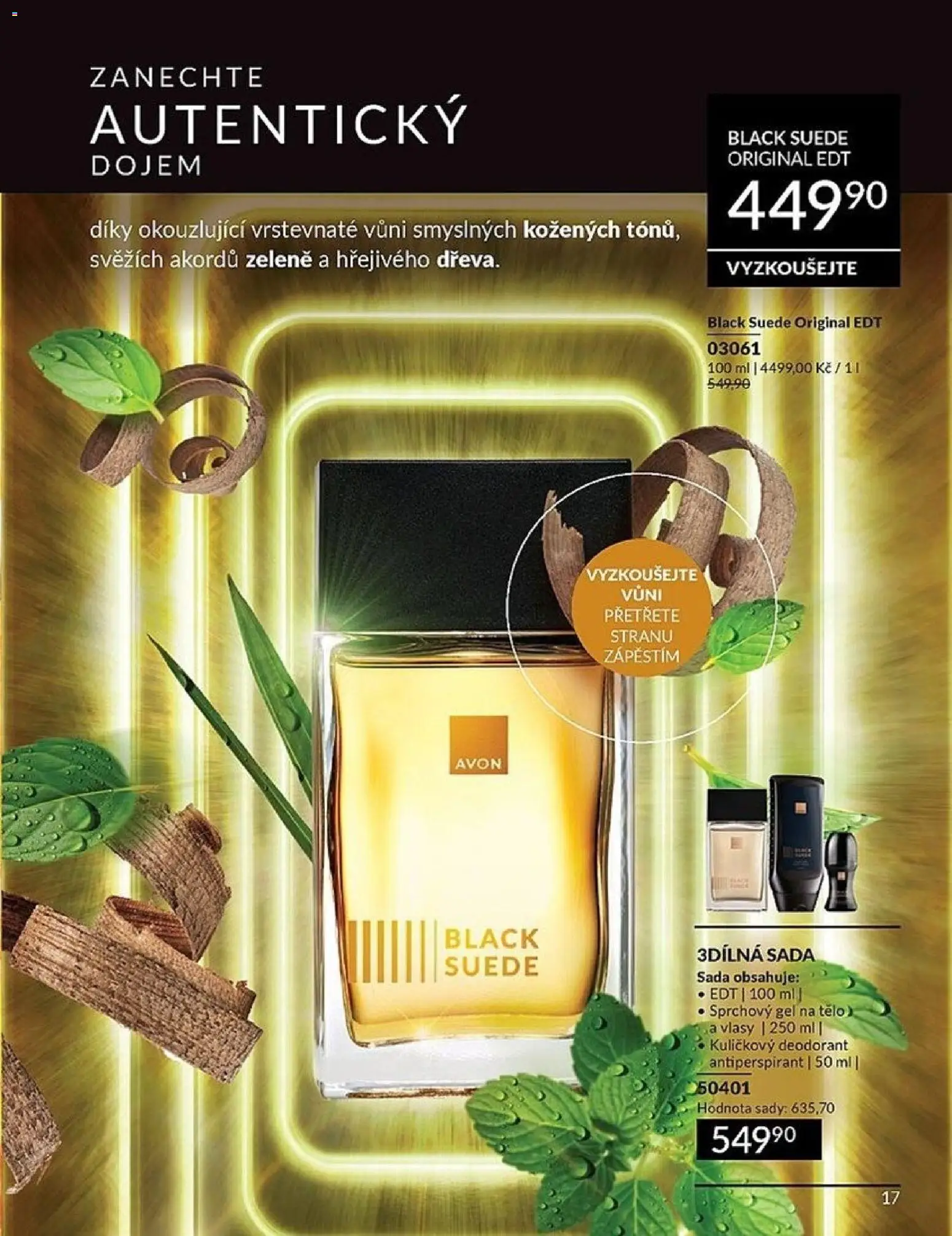 Avon katalog 3/2026 od 01.03.2026 | Strana: 17 | Produkty: Sprchový gel, Deodorant, Antiperspirant