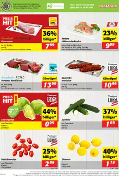 Nah und Frisch Flugblatt gültig ab 16.07.2025 | Seite: 8 | Produkte: Obst, Rindfleisch