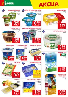 Jager katalog akcije – veljaven od 29.10.2025 | Stran: 5 | Izdelki: Mleko, Sir, Smetana, Skuta