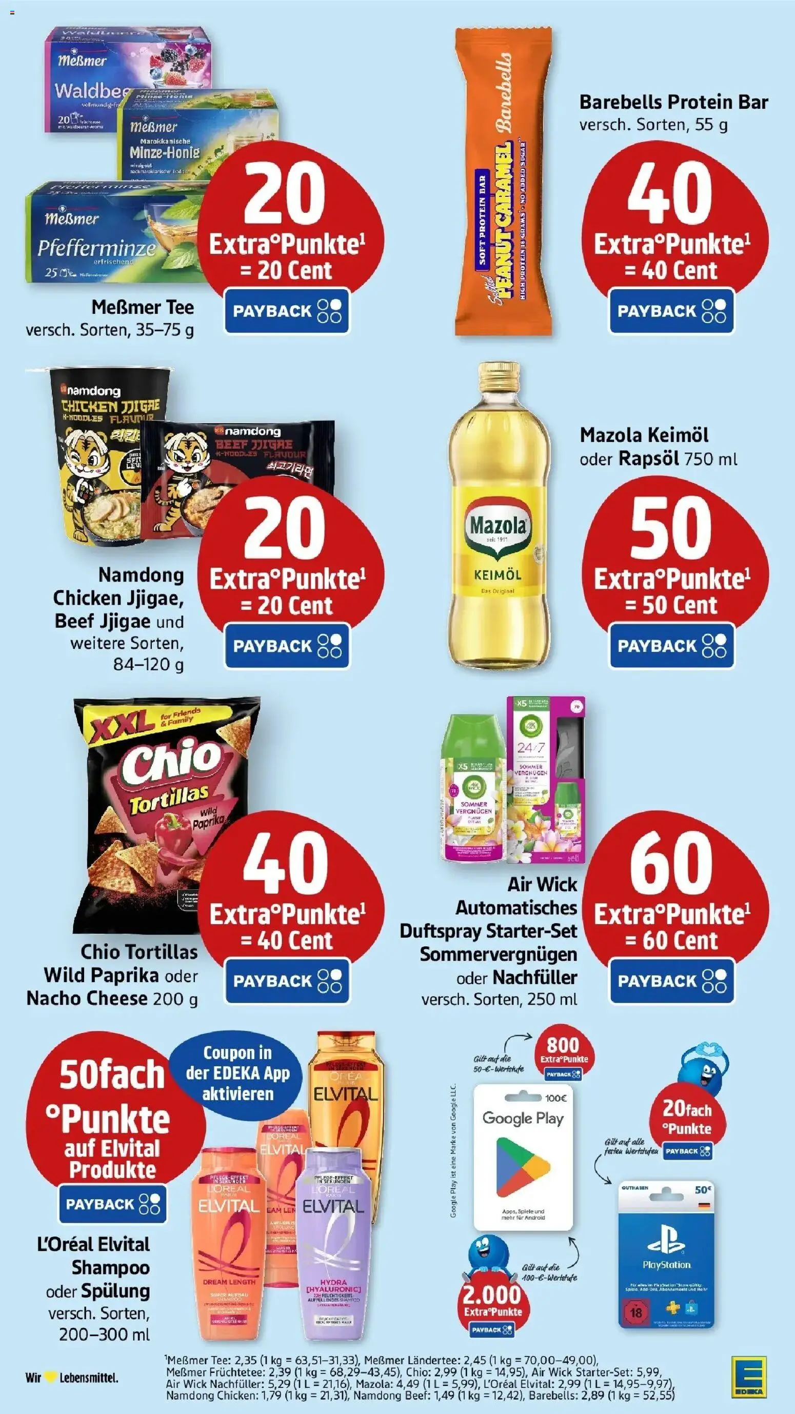 Edeka prospekt Pfalzgrafenweiler	 – gültig ab 12.04.2026 | Seite: 47 | Produkte: Messmer, Spülung, Chio tortillas, Chips