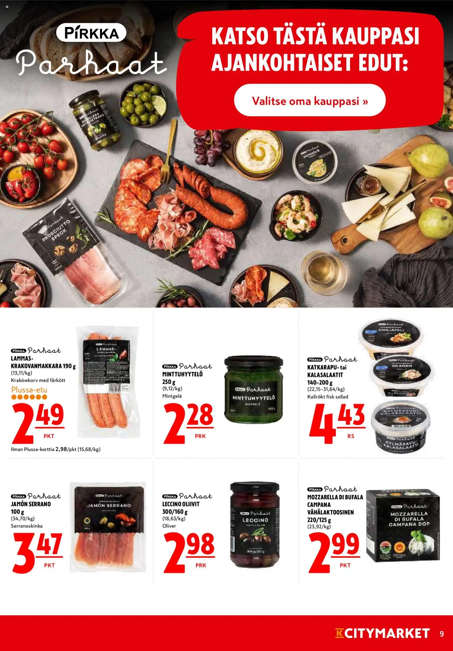 K-Citymarket tarjoukset – voimassa 01.04.2026 alkaen | Sivu: 9