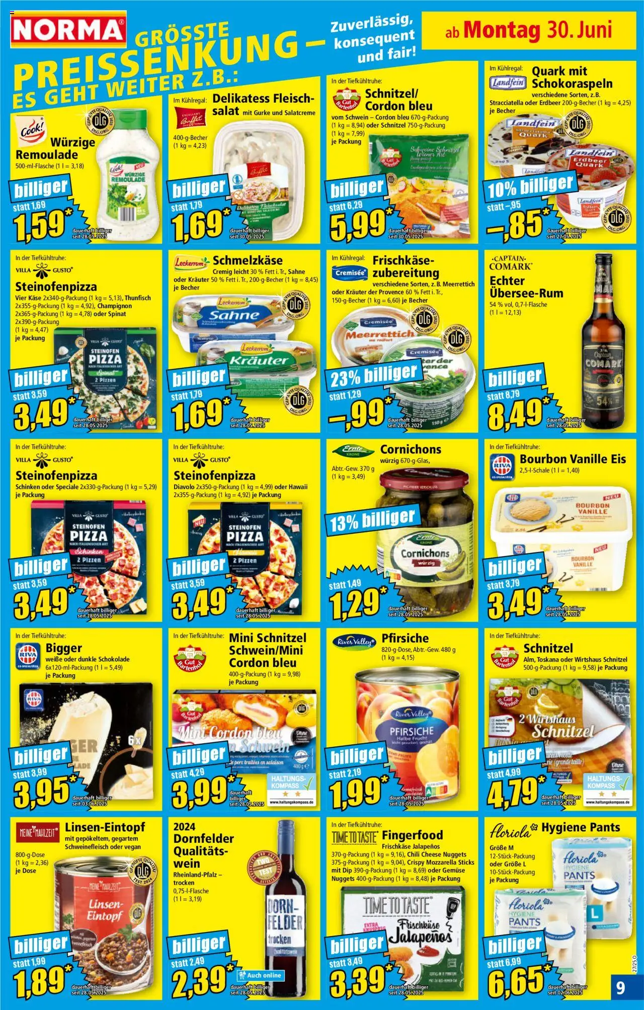Norma Prospekt 	 - gültig ab dem 30.06.2025 | Seite: 10 | Produkte: Thunfisch, Schokolade, Rum, Chili
