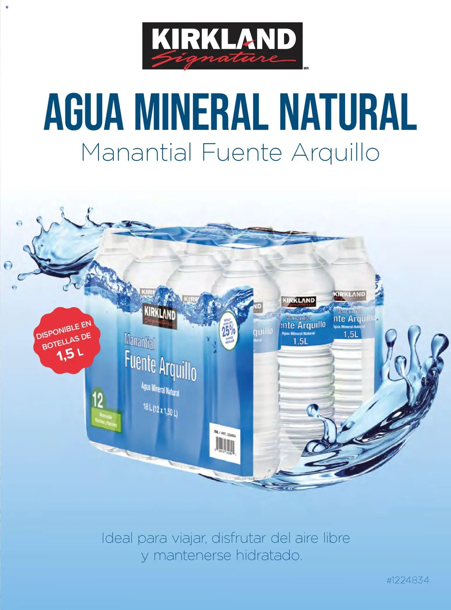 Costco catálogo │ válido desde el 19.03.2026 | Página: 87 | Productos: Agua mineral