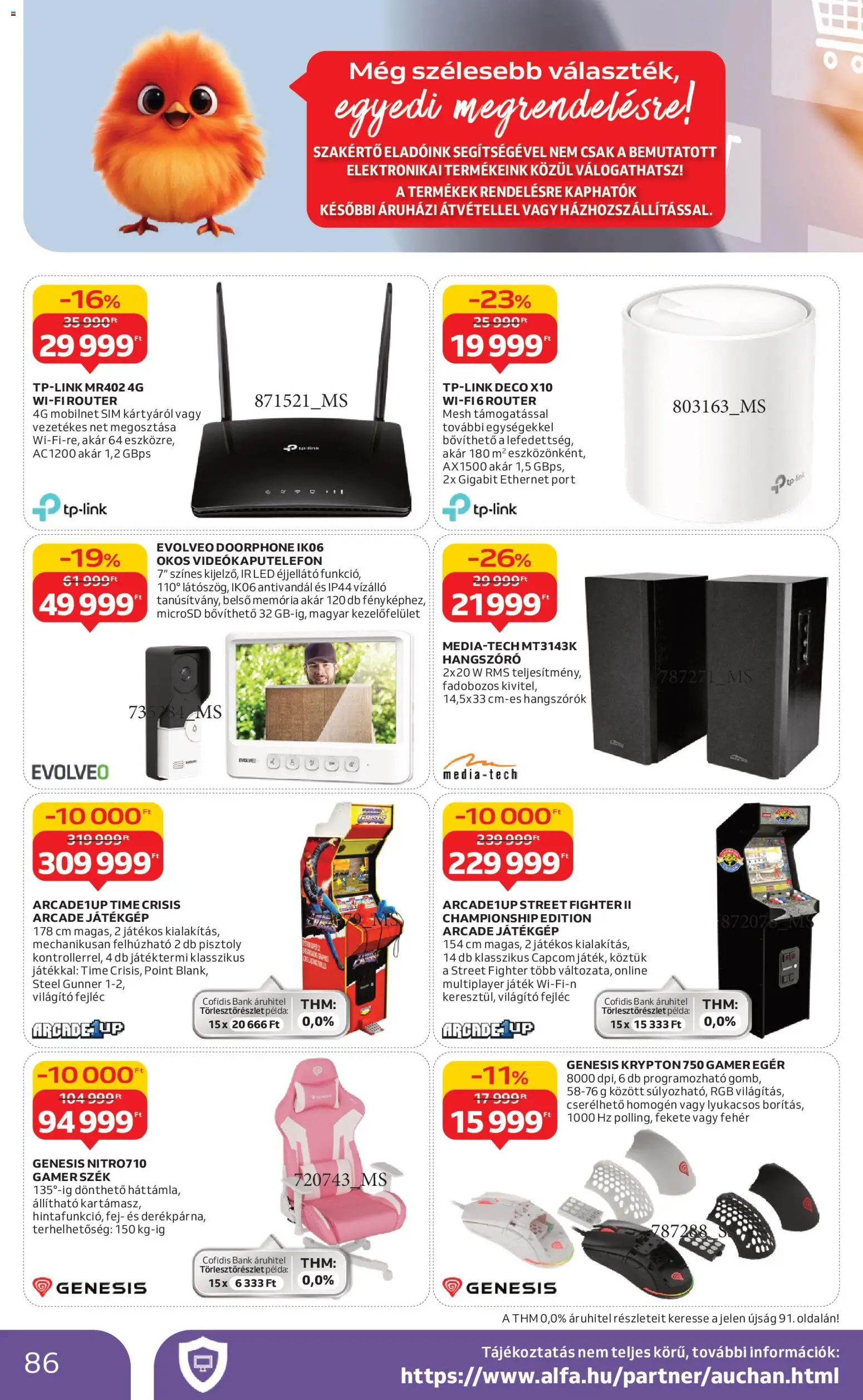 Auchan akciós ujság - amely érvényes a következő dátumtól: 04.12.2025 | Oldal: 86