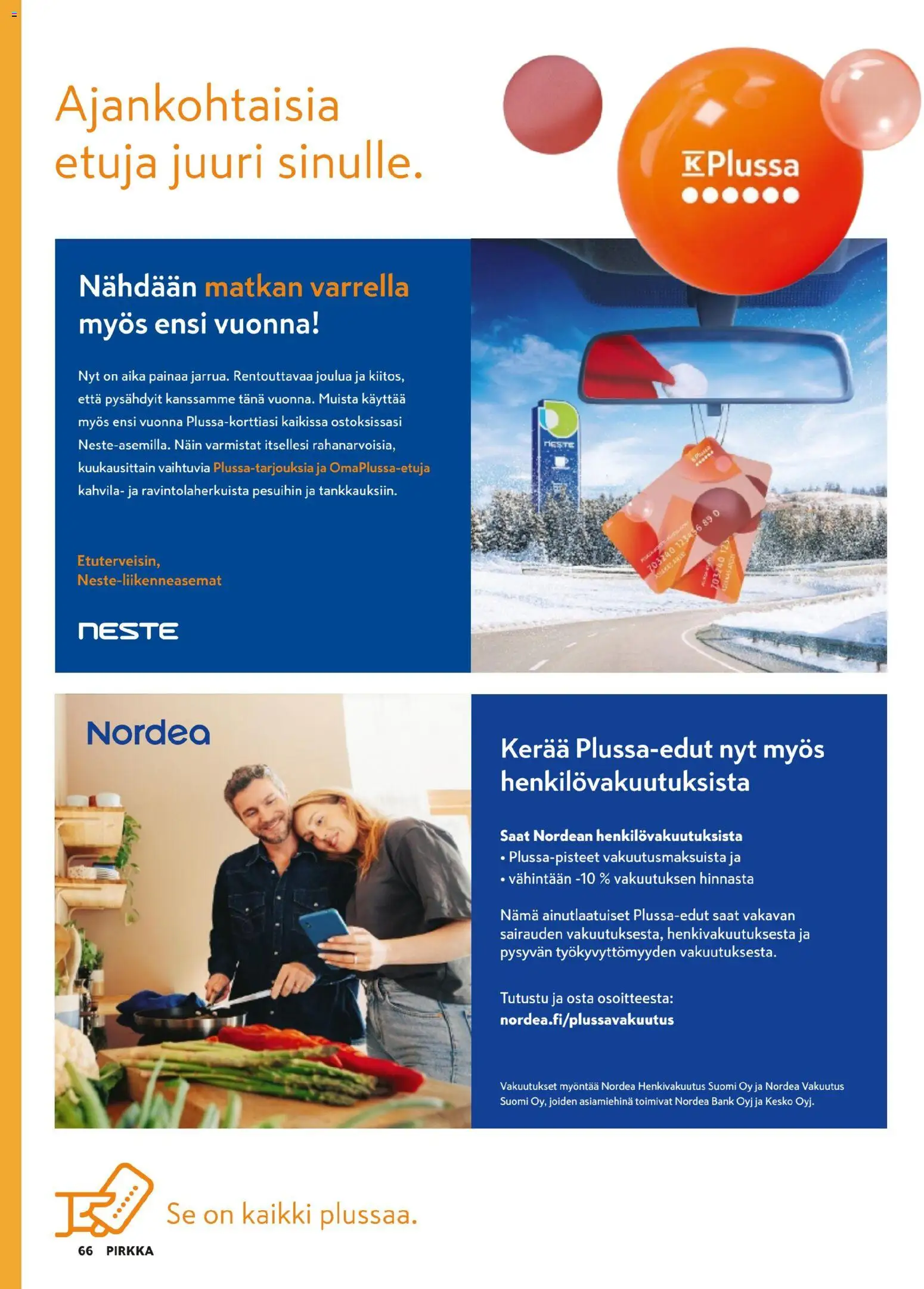 K-Citymarket - Pirkka – voimassa 03.12.2025 alkaen | Sivu: 66