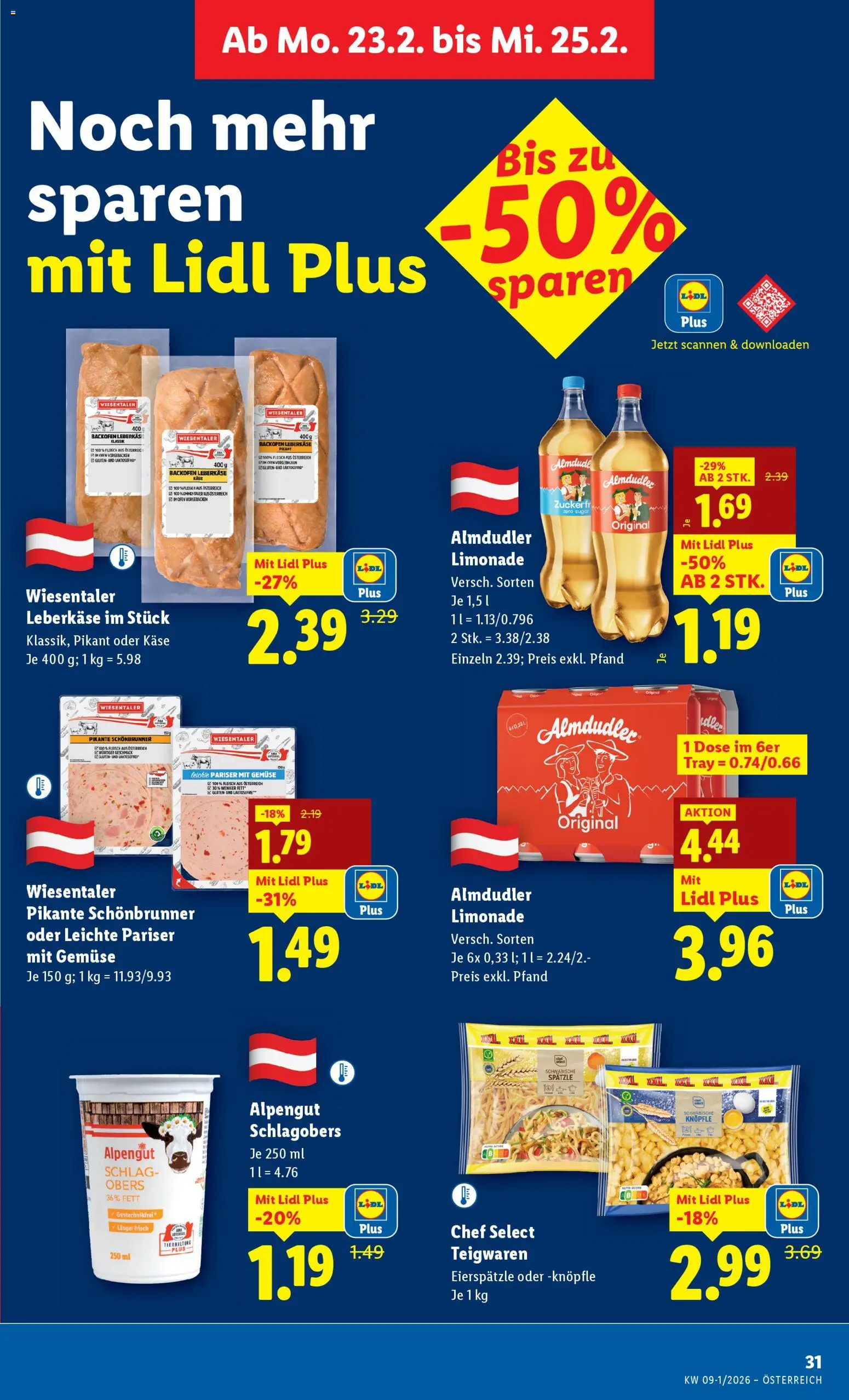 Lidl Flugblatt - Oberpullendorf, Güssing, Oberwart gültig ab 19.02.2026 | Seite: 35