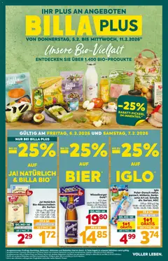 Billa Plus Flugblatt ab 05.02.2026 gültig
