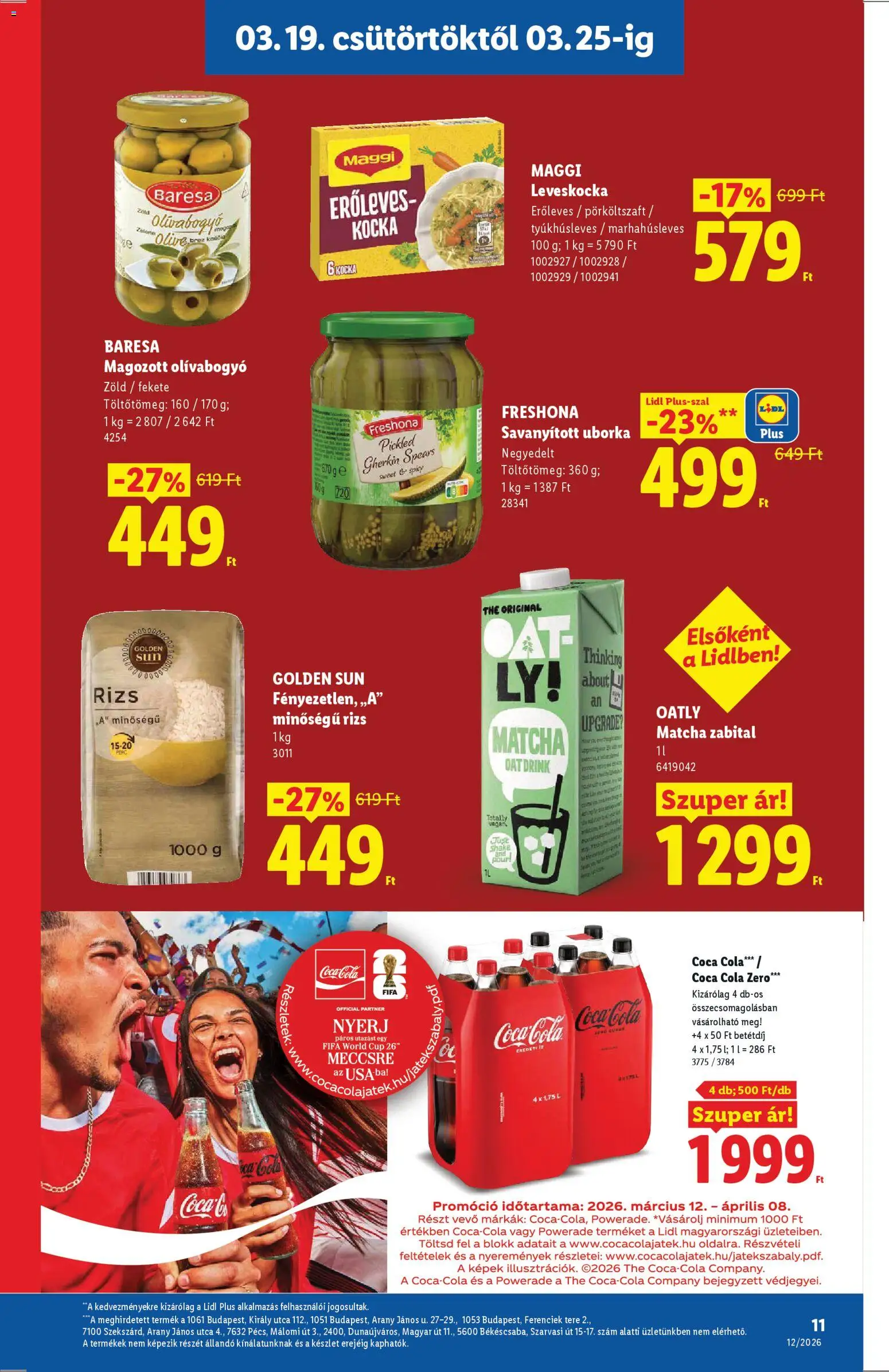 Lidl Akciós Újság 2026.03.19.-tól/töl - fantasztikus ajánlatokat! 🛍️ | Magyarország