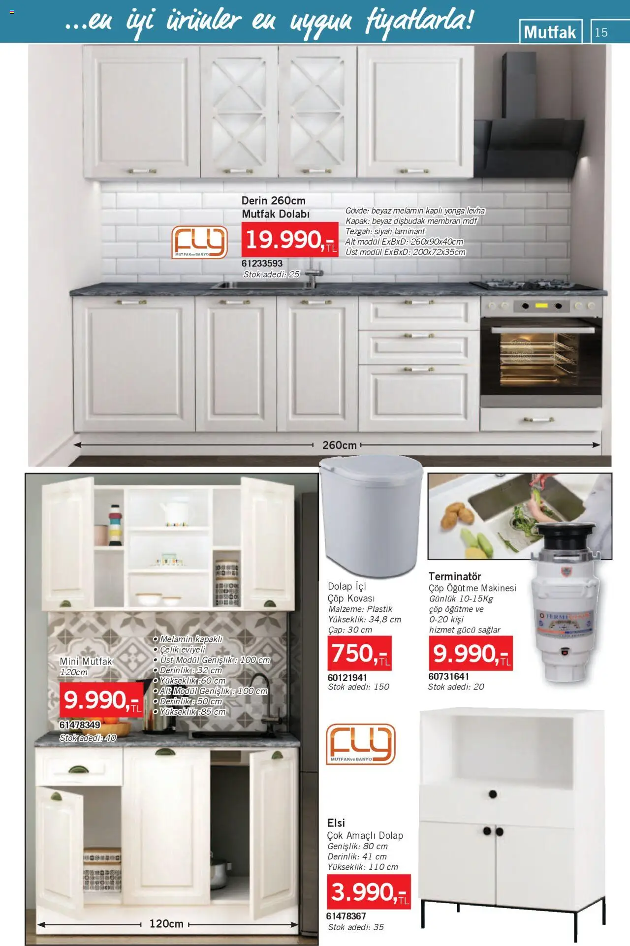 Bauhaus Katalog - 02.08.2025 tarihinden itibaren geçerlidir | Sayfa: 15 | Ürünler: Banyo