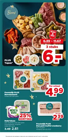 Plus - Folder week 51 - Voorbeeld van een folder van Plus, geldig van 17.12.2025 | Pagina: 27 | Producten: Kaas, Schaal