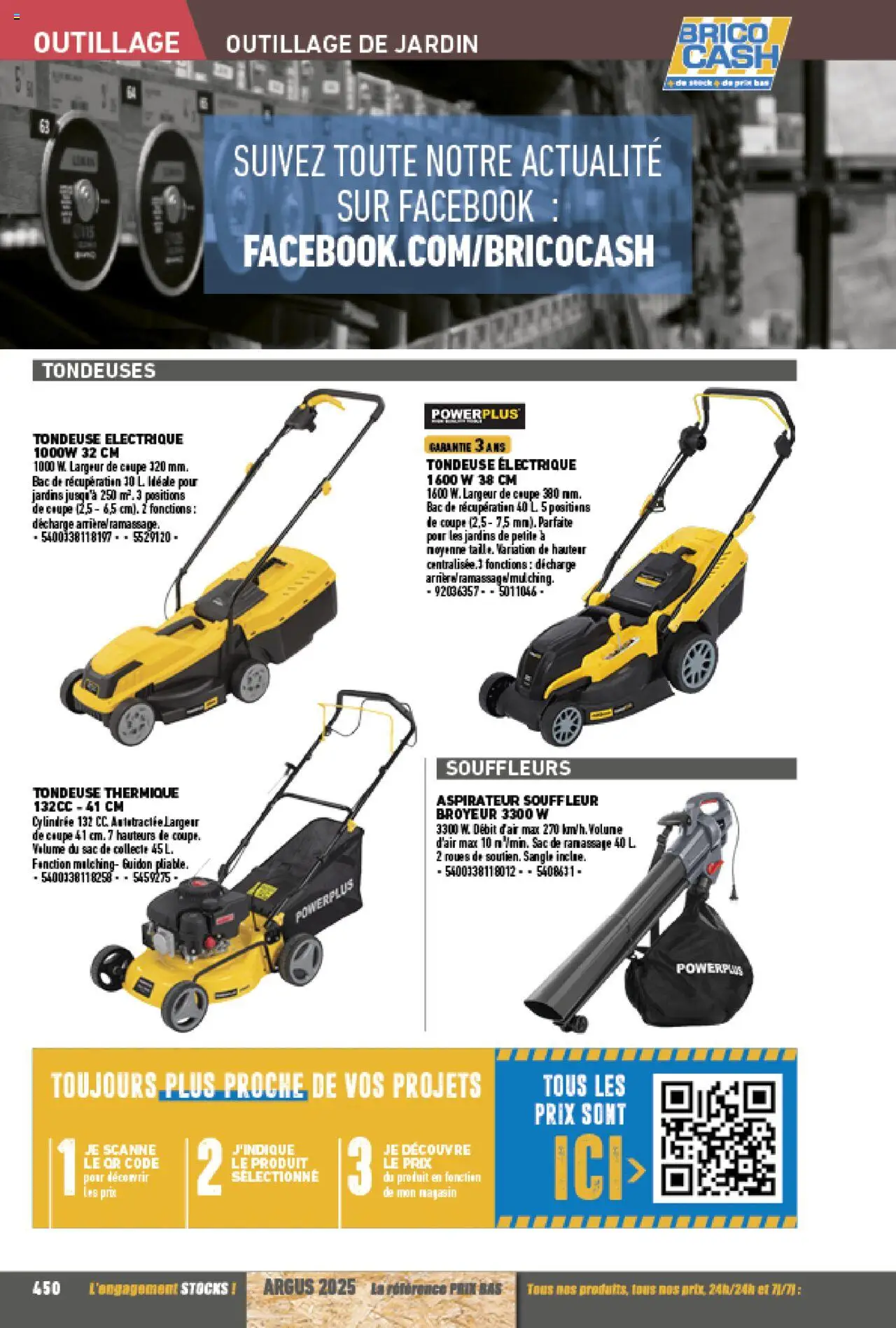 {H1} | Page: 450 | Produits: Sac, Aspirateur, Broyeur, Tondeuse