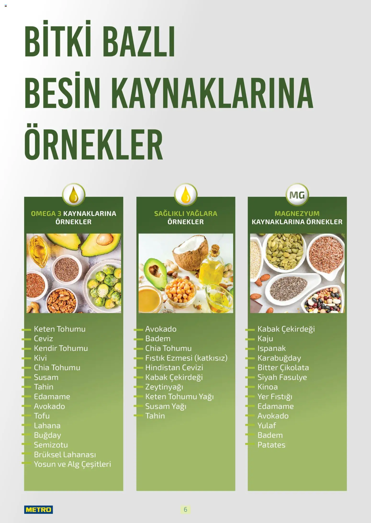Metro - Bitki Bazlı ve Vegan 2025 - 21.10.2025 tarihinden itibaren geçerlidir | Sayfa: 6 | Ürünler: Kivi, Avokado, Patates, Yer fıstığı