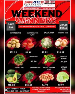 Saverite Weekend Winners │ valid from 15.08.2025 | Page: 2