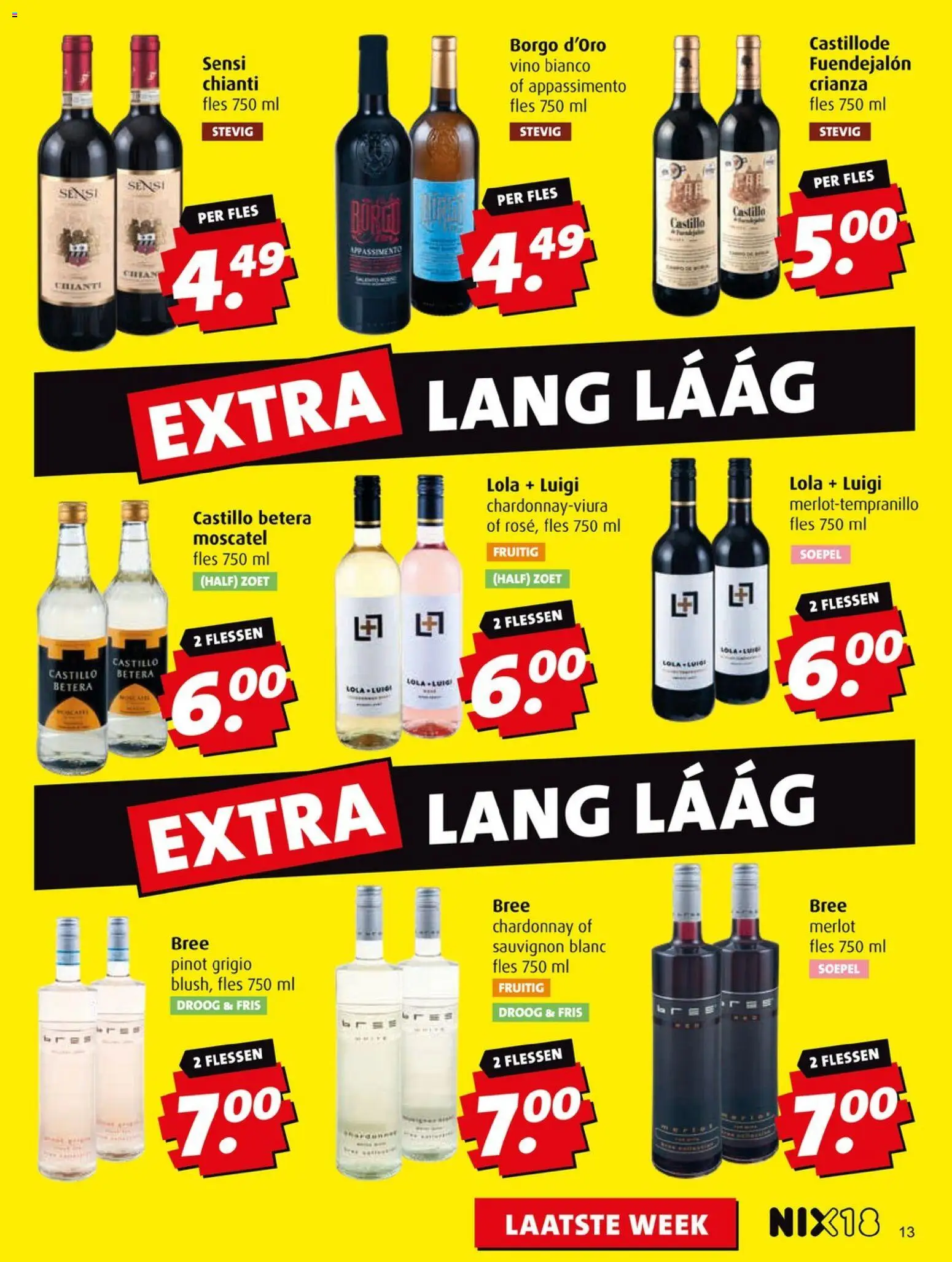 {H1} | Pagina: 13 | Producten: Fles