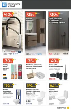 MOKI VEŽI - Leidinys│galioja nuo 24.07.2025 | Puslapis: 21 | Prekių: Wc, Klozetas