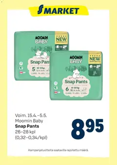 S-market-mainoslehti voimassa 15.04.2026 alkaen