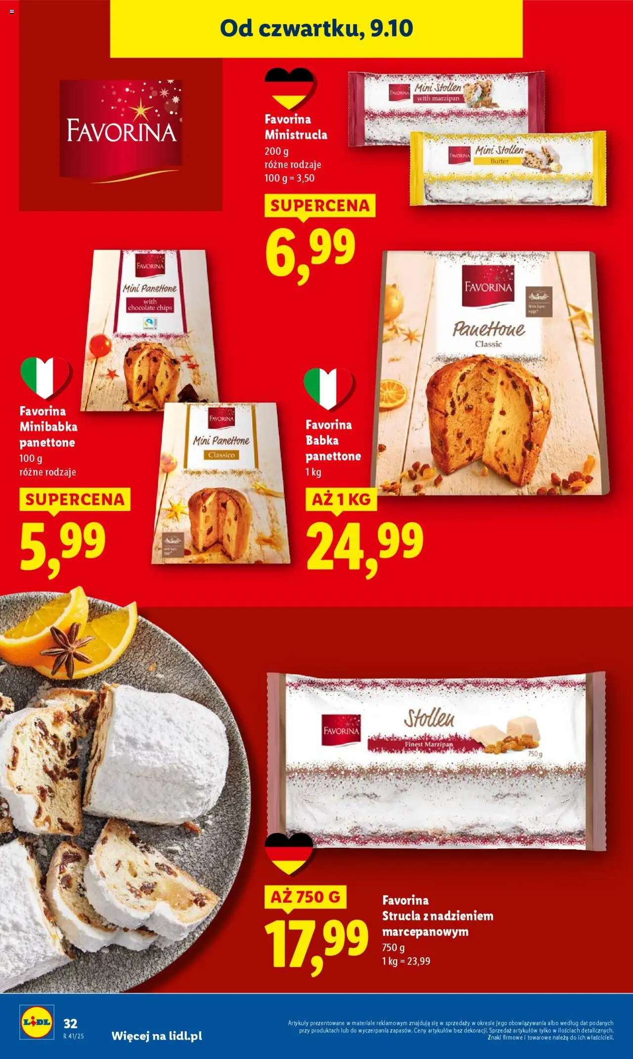 Lidl Gazetka od 09.10.2025 | Strona: 38 | Produkty: Babka