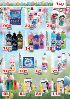 Ofertele CBA valabile de la 27.03.2026 | Pagină: 11 | Produse: Delgeç, Bec, Balsam, Tablete pentru mașina de spălat