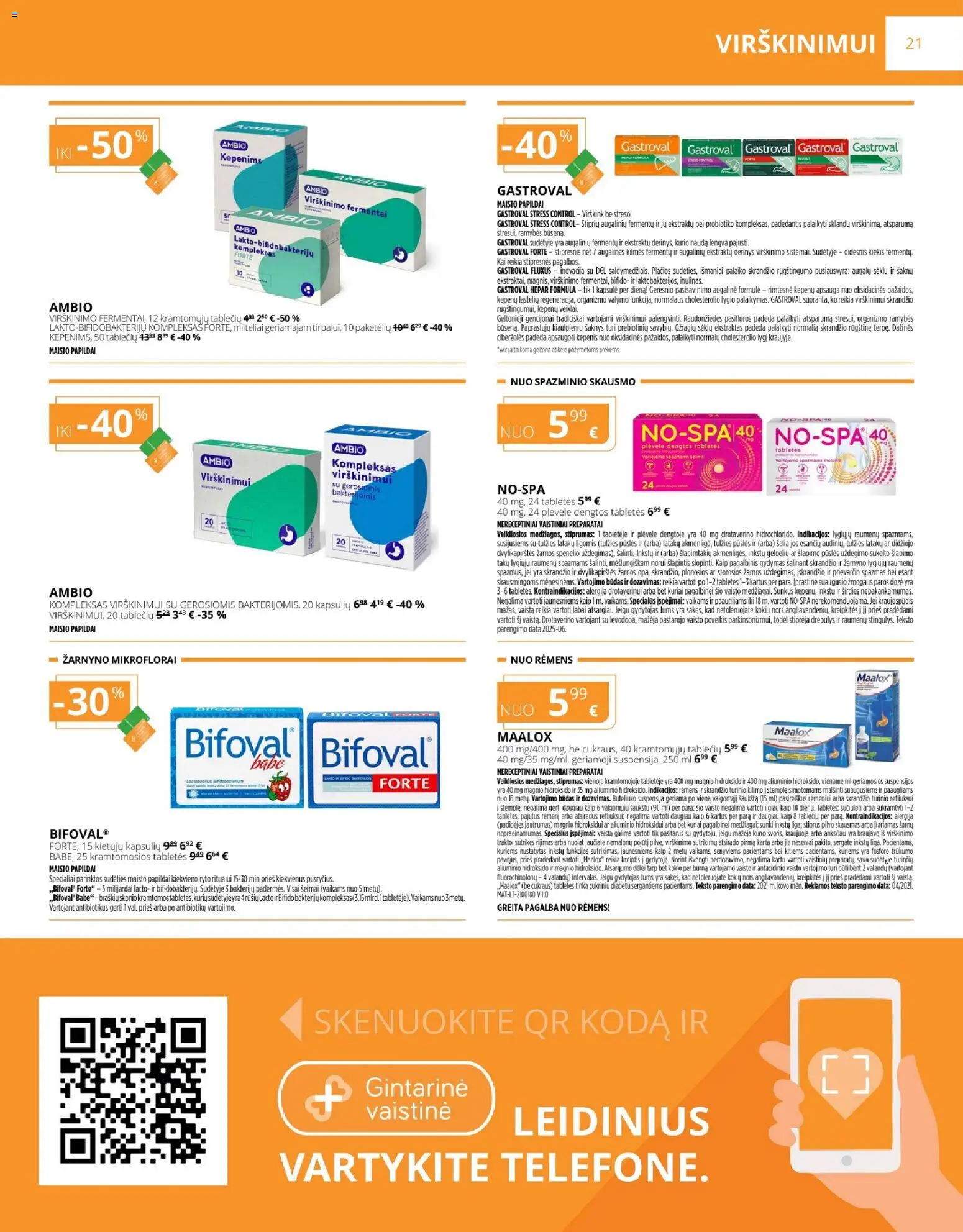 Gintarinė akcijos nuo 01.01.2026 | Puslapis: 21