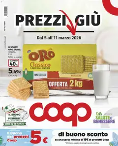 Anteprima del volantino COOP volantino Novara  valido a partire dal 05.03.2026