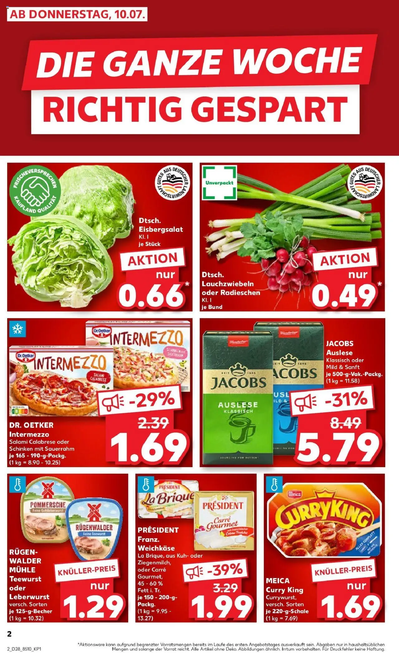 Kaufland prospekt Frankenthal	 - gültig ab dem 13.07.2025 | Seite: 17 | Produkte: Mühle, Schinken, Pizza, Sauerrahm