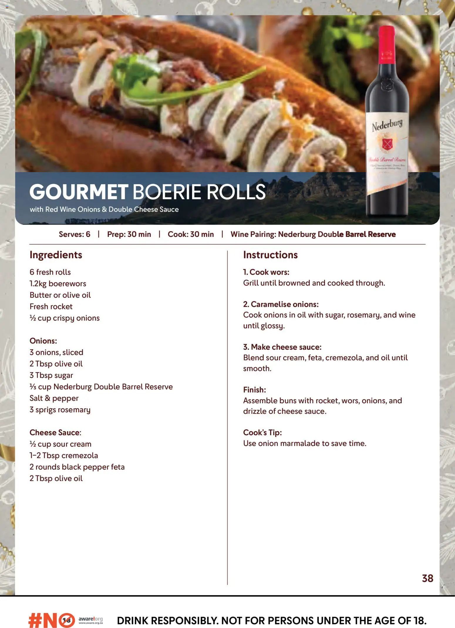 New Makro catalogue – valid from 12.12.2025 | Page: 38 | Products: Marmalade, Grill, Boerewors, Sour cream