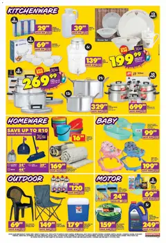 Shoprite specials catalogue – valid from 09.03.2026 | Page: 7 | Products: Gloves, Stove, Box, Cookware