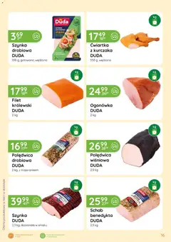 Pogląd oferty "Eurocash gazetka - Katalog Wędlin" - ważna od 05.03.2026 | Strona: 16 | Produkty: Schab, Szynka, Szynka gotowana