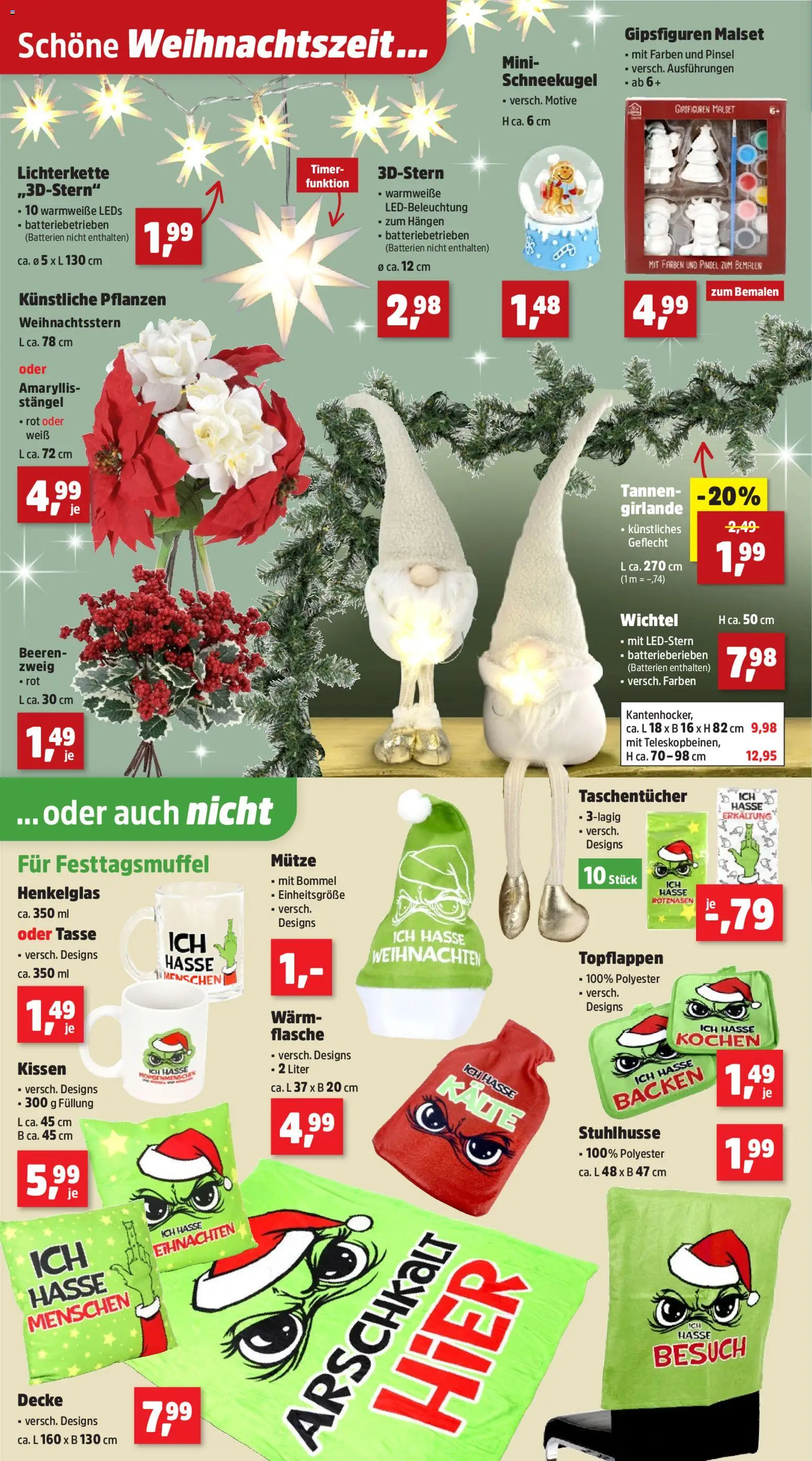 Thomas Philipps Prospekt – gültig ab 27.10.2025 | Seite: 4 | Produkte: Kissen, Decke, Batterien, Pinsel