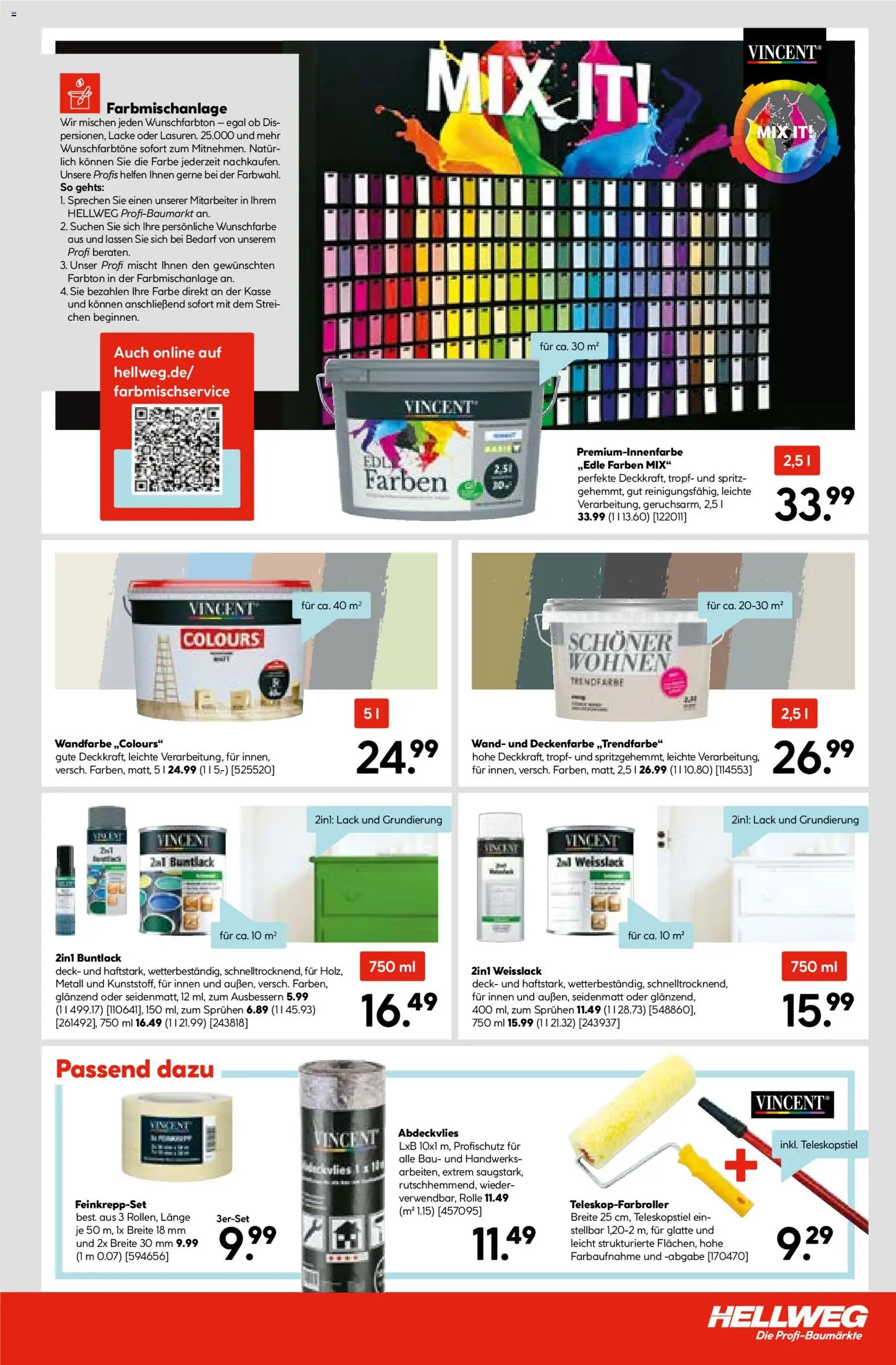 Hellweg - Black Friday – gültig ab 24.11.2025 | Seite: 7 | Produkte: Wandfarbe