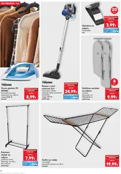 Štapni i ručni usisavač 2u1, radi putem kabela uključuje četku za kutove i namještaj snaga 600 W pakiranje - Pregled kataloga iz trgovine Kaufland, vrijedi od 01.04.2026 | Stranica: 18