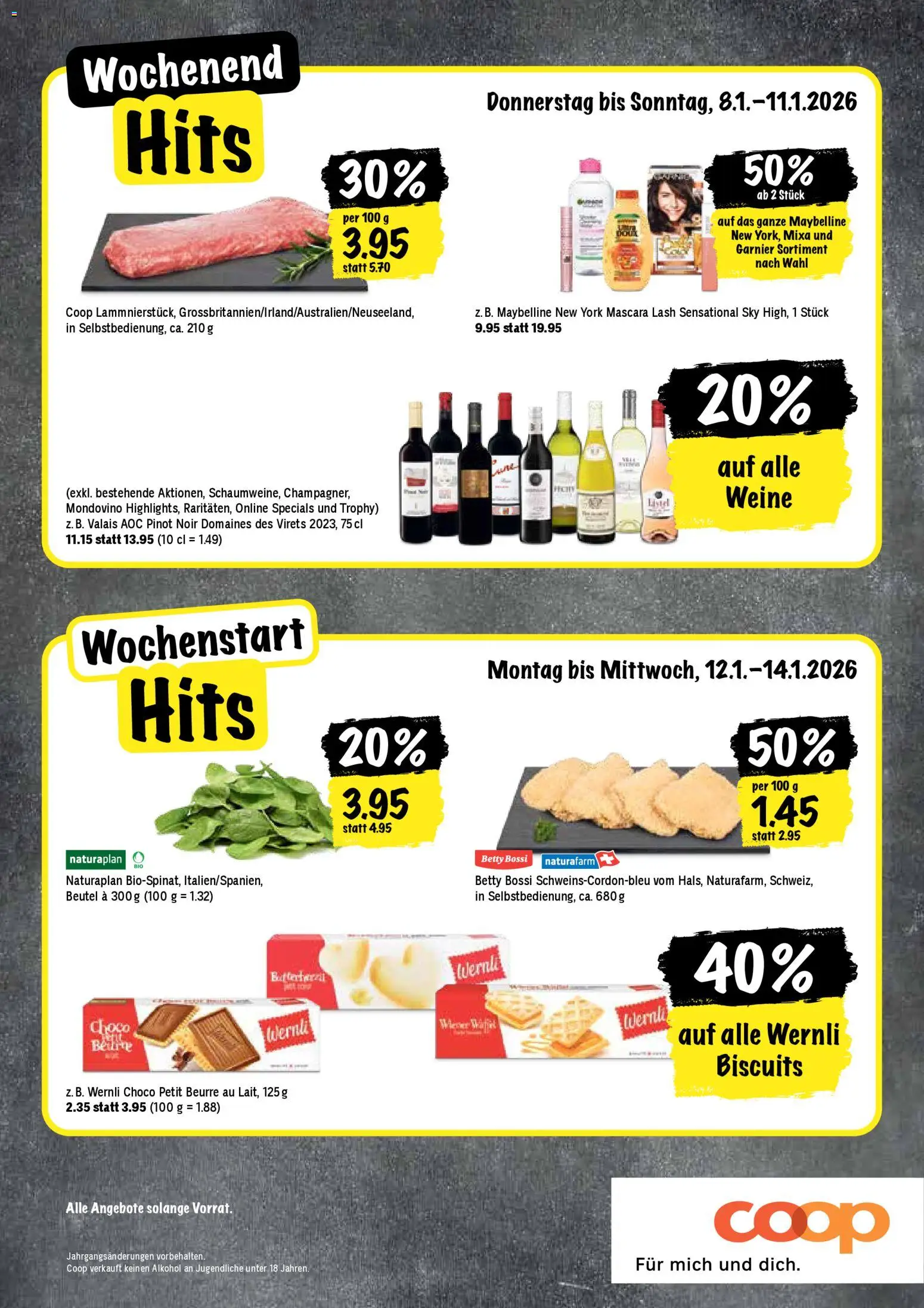 Coop Aktionen – gültig ab 08.01.2026 | Seite: 20 | Produkte: Mascara