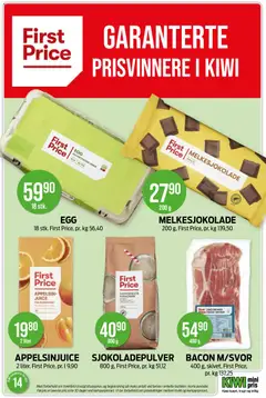 Forhåndsvisning av Kiwi kundeavis gyldig fra 30.03.2026 | Side: 23 | Produkter: Bavețică, Egg, Juice, Kiwi