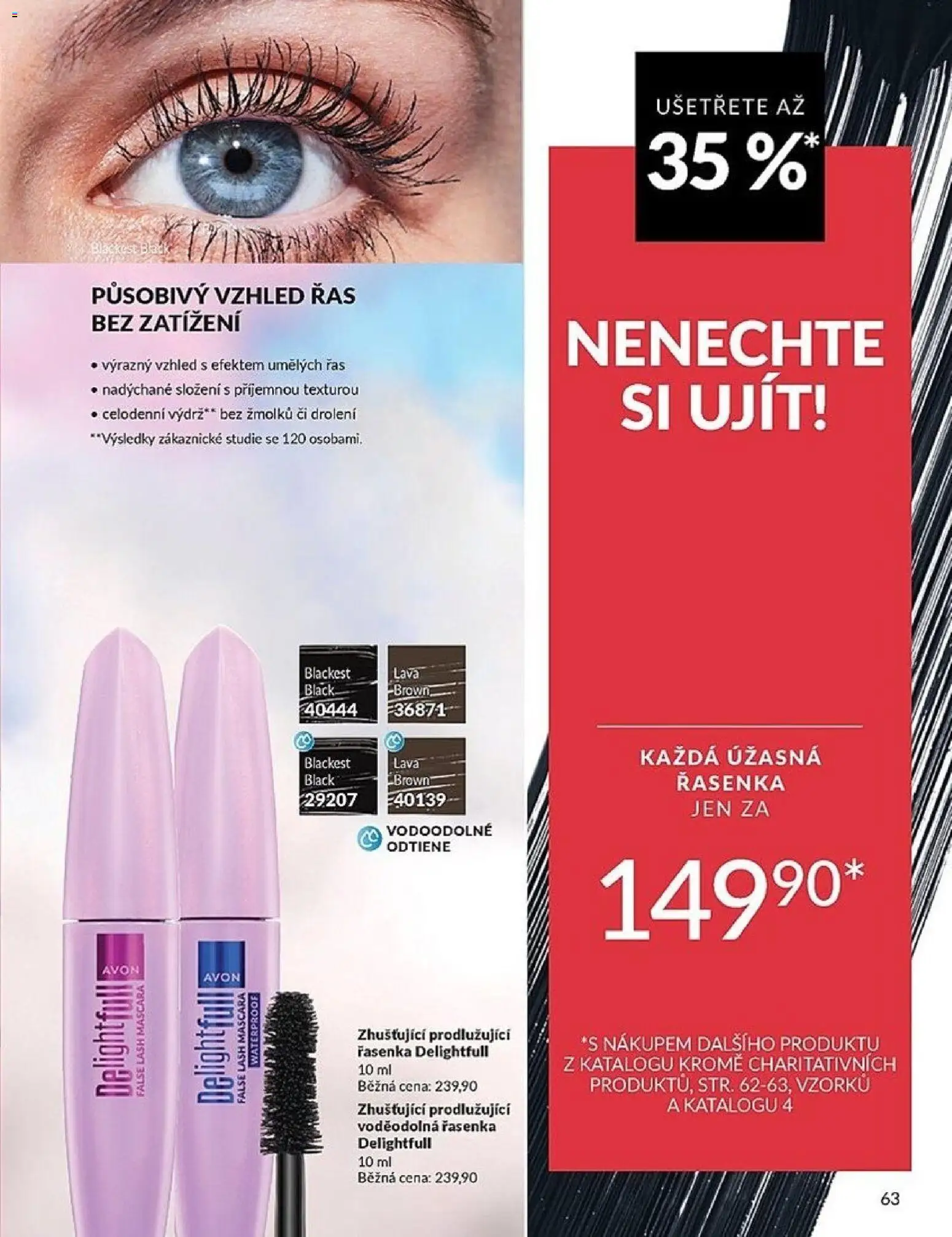Avon katalog 3/2026 od 01.03.2026 | Strana: 63 | Produkty: Řasenka