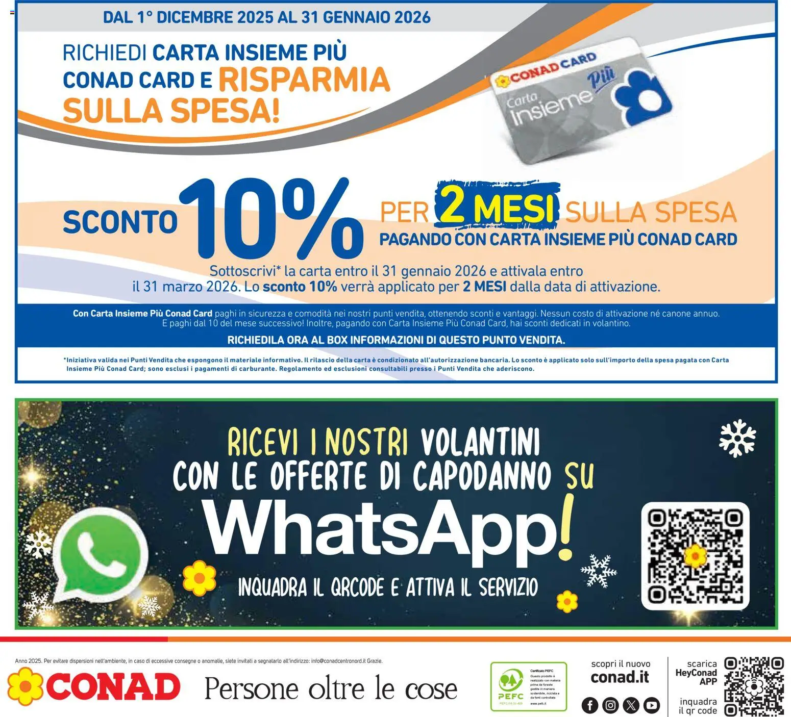 Volantino Conad del 27.12.2025 | Pagina: 40 | Prodotti: Data